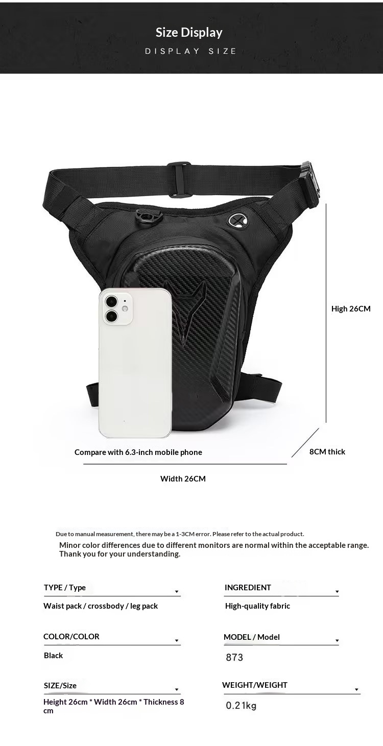 Bolsa de Pierna Impermeable pa - Motorcycle Gear Companies reseña y precio